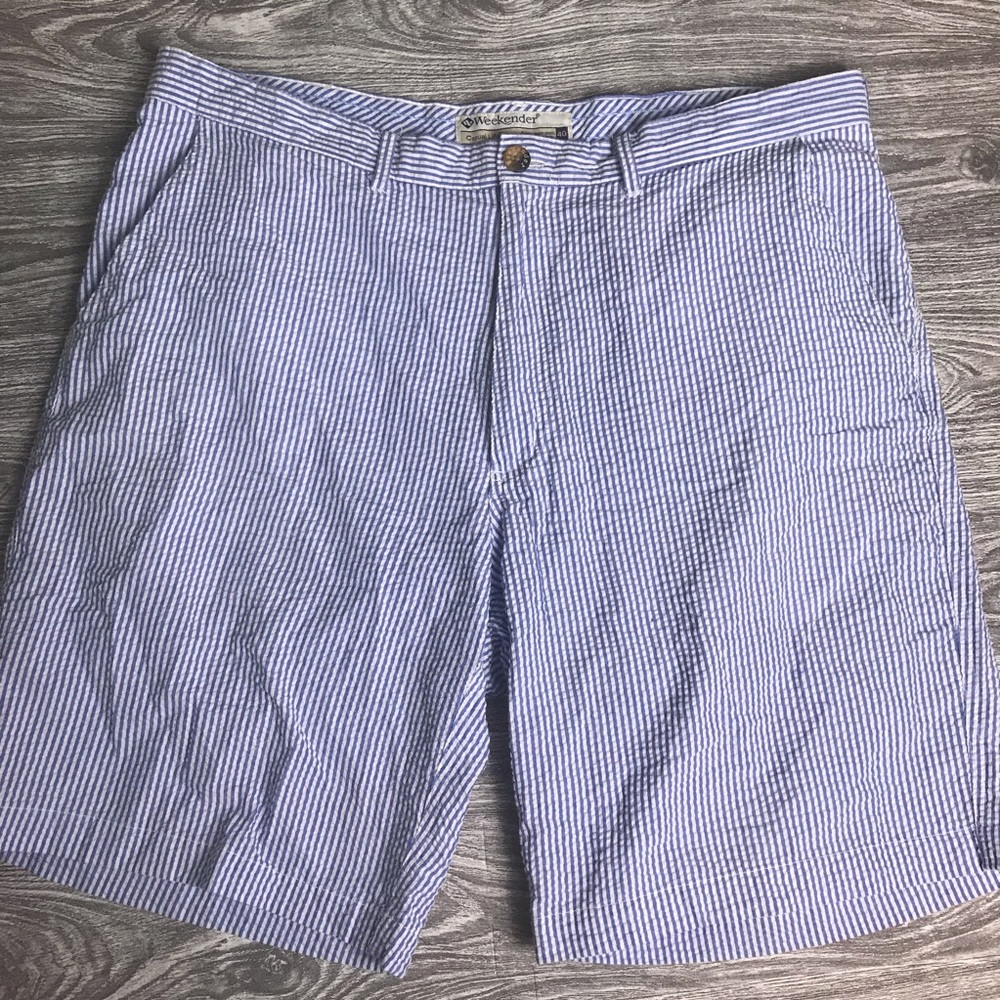 Men's 40w WEEKENDERS Seersucker Short - Nassau